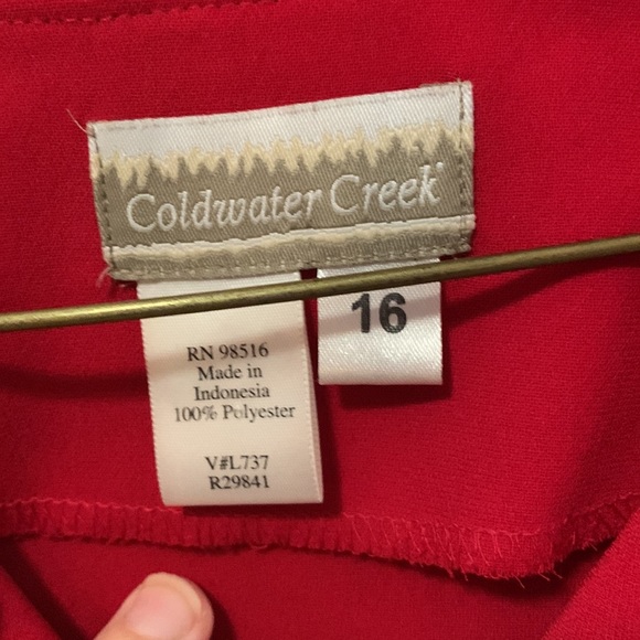 Red Collared Dress - Picture 4 of 7